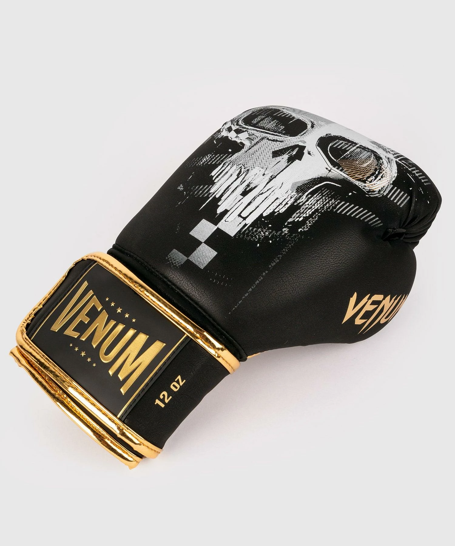 Venum Skull Boxing Gloves - Black 4 Venum Skull Boxing Gloves - Black - Image 2