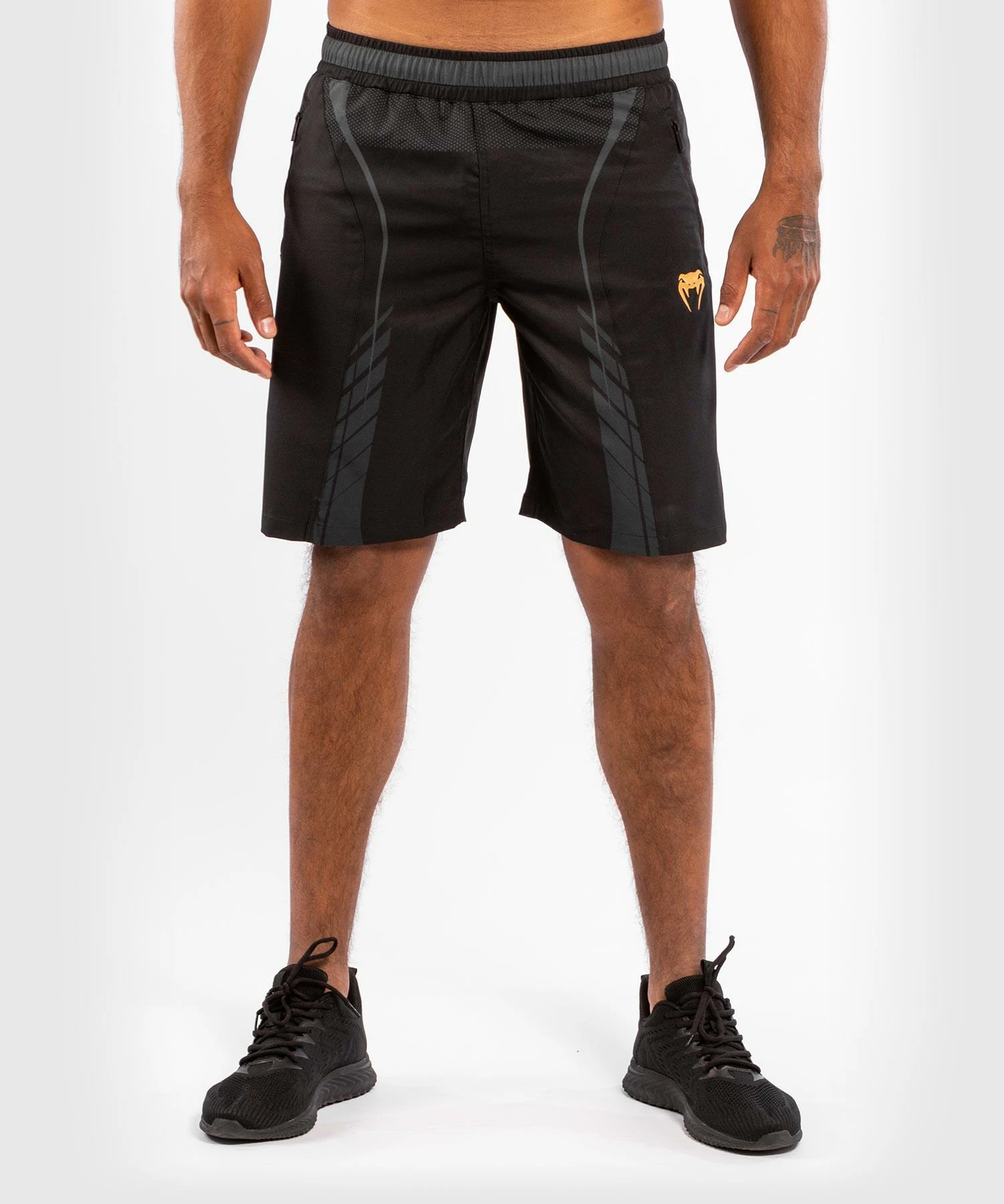 Venum Athletics Training Shorts - Black/Gold 3 Venum Athletics Training Shorts - Black/Gold