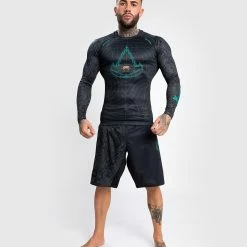 Venum Assassin's Creed Reloaded Rashguard - Long Sleeves - Black -Cheap Boxing Store f 252F5 252Ff 252F5 252Ff5f512f21aad53b7242cba66a4879ea4ec9031a9 RASH LS ASSASSINSCREED BLACK 11