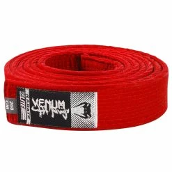 Venum Karate Belt - Red -Cheap Boxing Store venum karate belt red 2